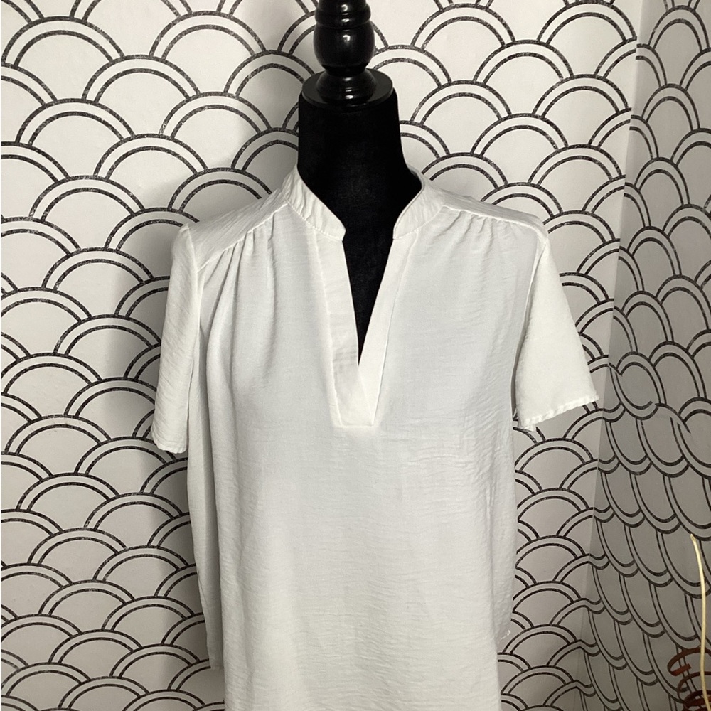 Boden Ria Short Sleeve V-Neck Top – Size XL